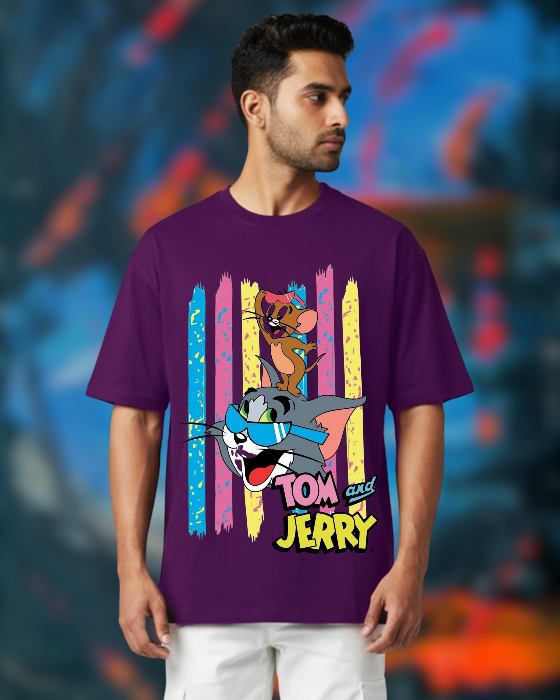 TOM & JERRY OVERSIZED T-SHIRT