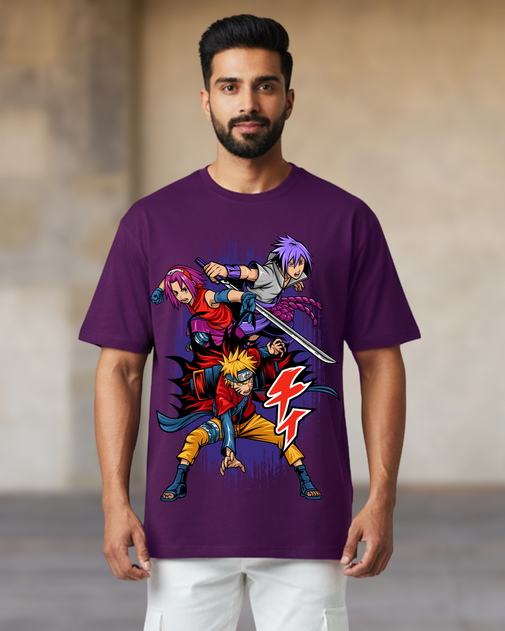 NARUTO OVERSIZE T-SHIRT
