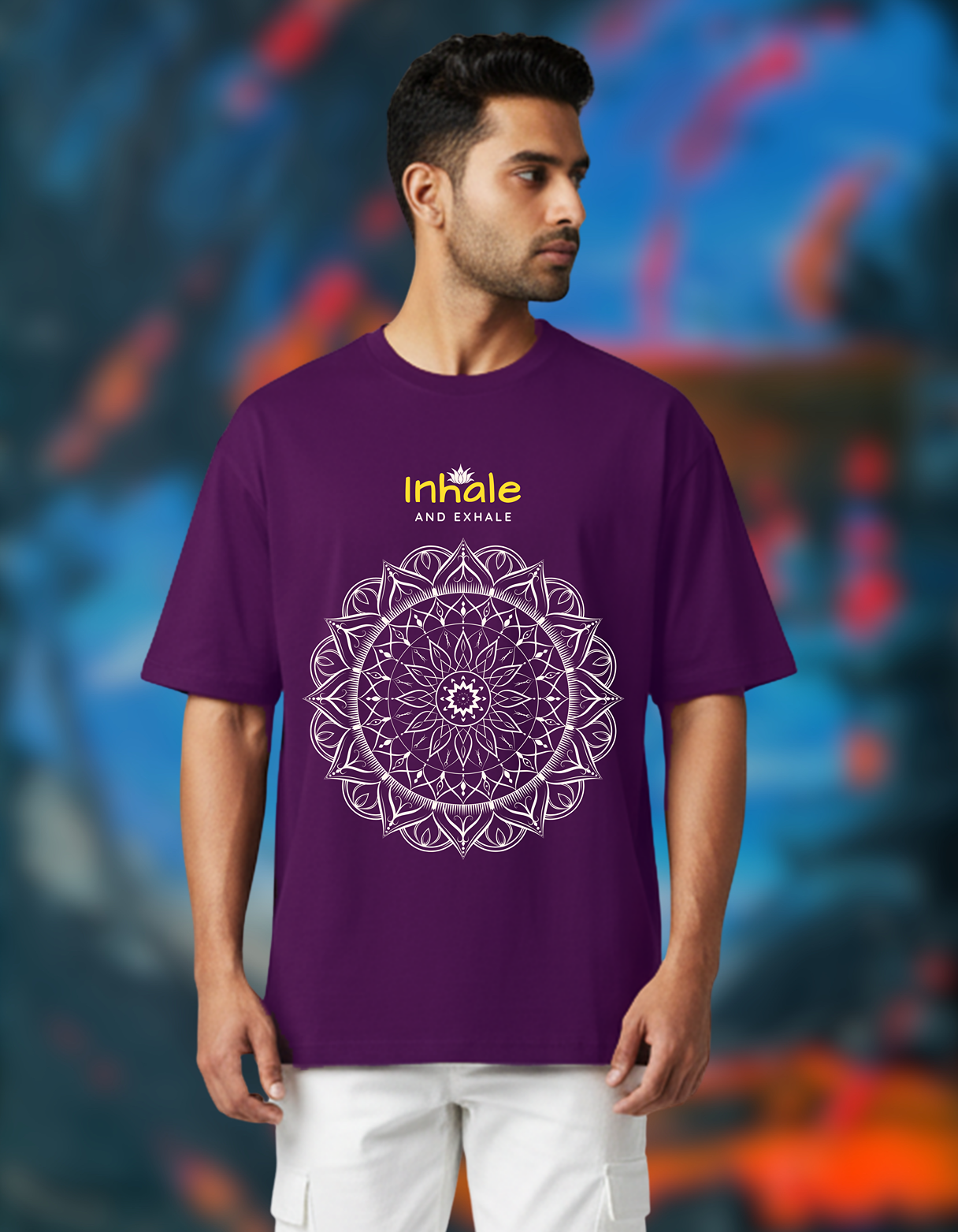 INHALE OVERSIZE T-SHIRT