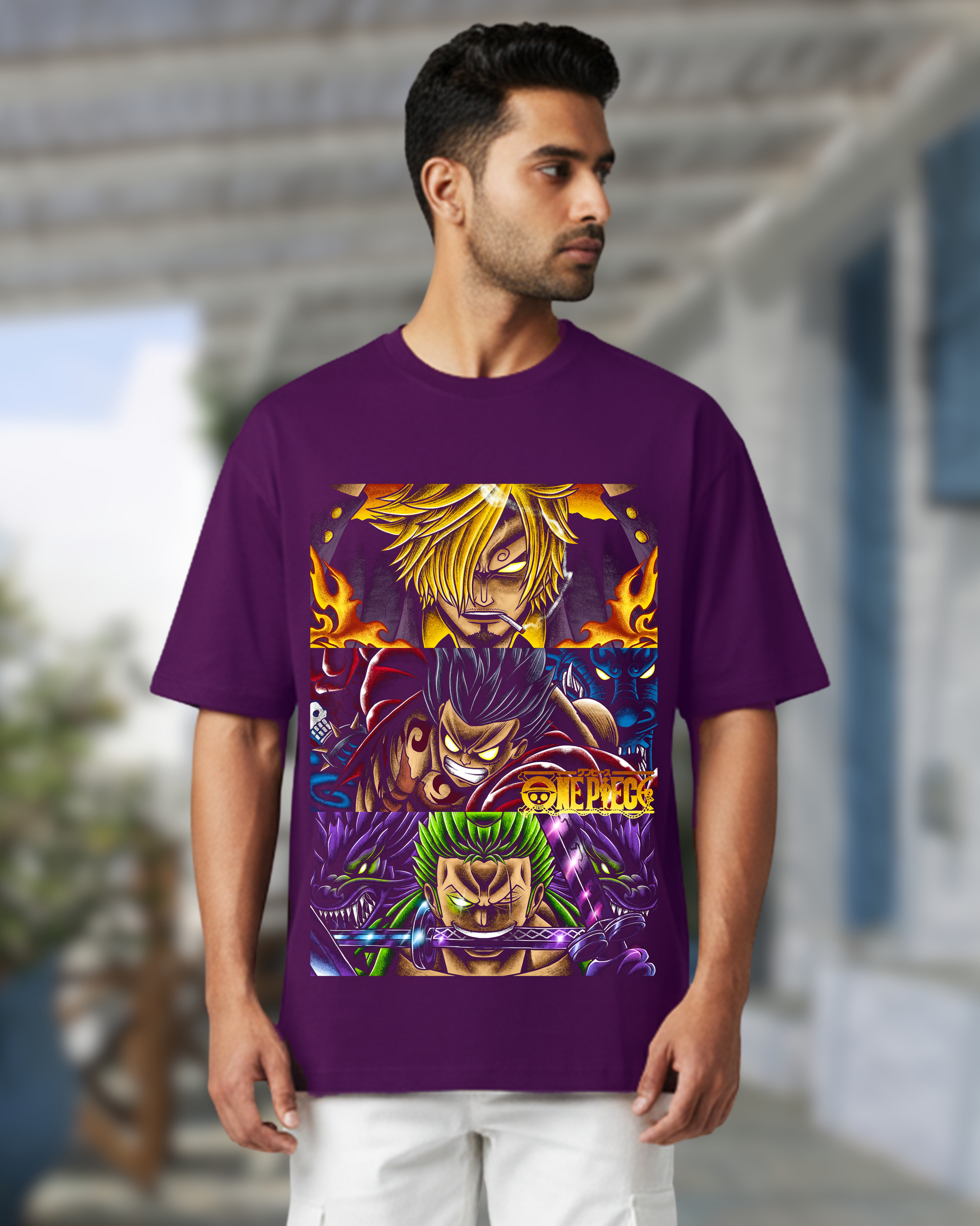 ONE PIECE OVERSIZE T-SHIRT