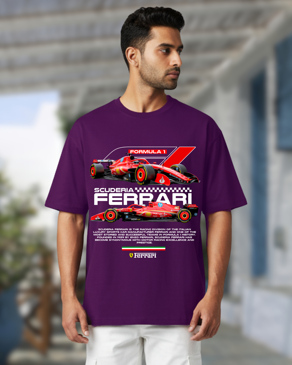 SCUDERIA FERRARI OVERSIZE T-SHIRT