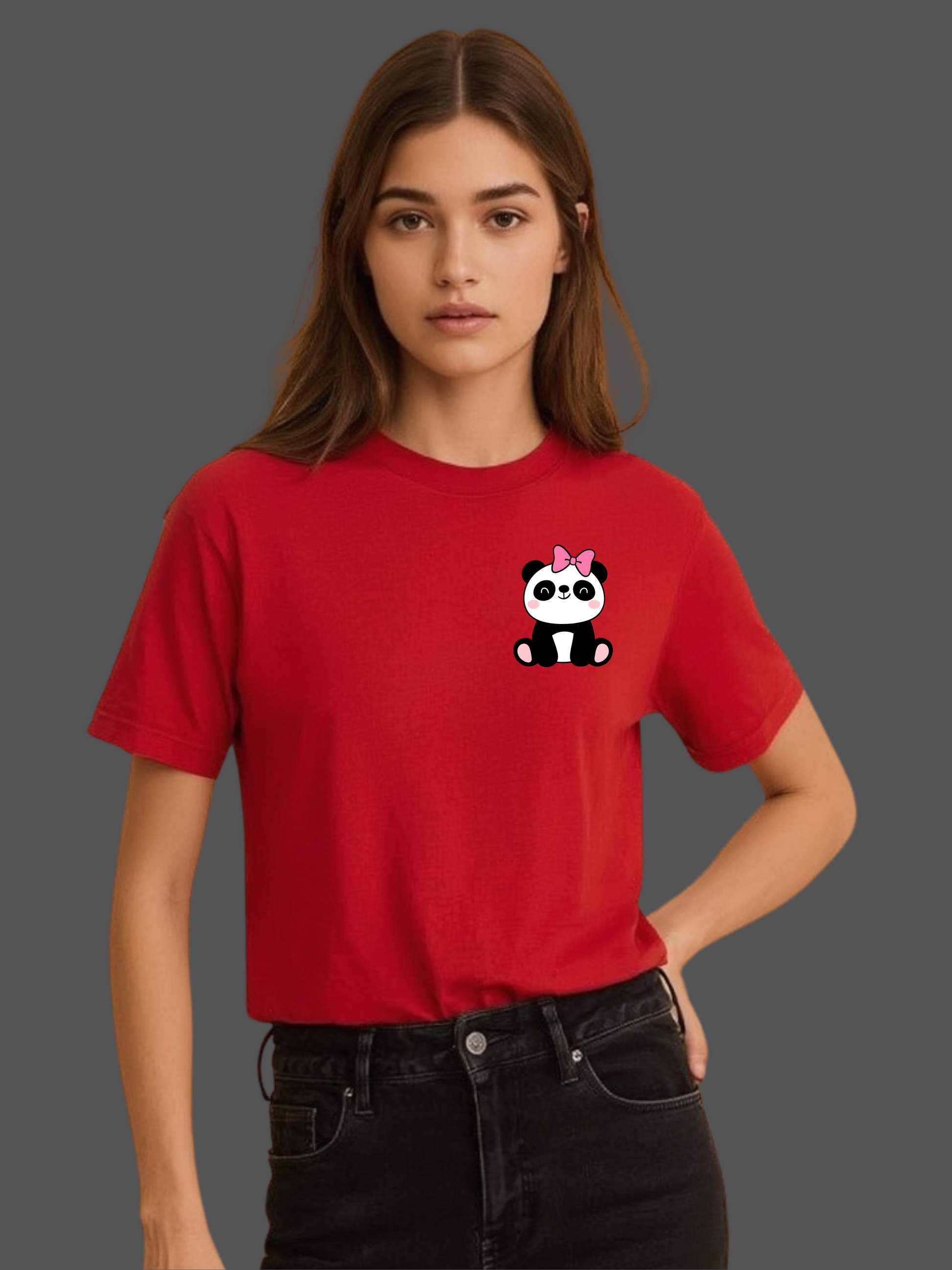 PANDA MINIMAL REGULAR T-SHIRT