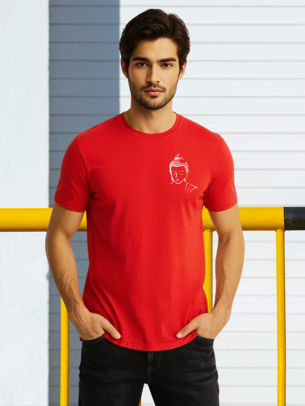 BUDHHA MINIMAL REGULAR T-SHIRT