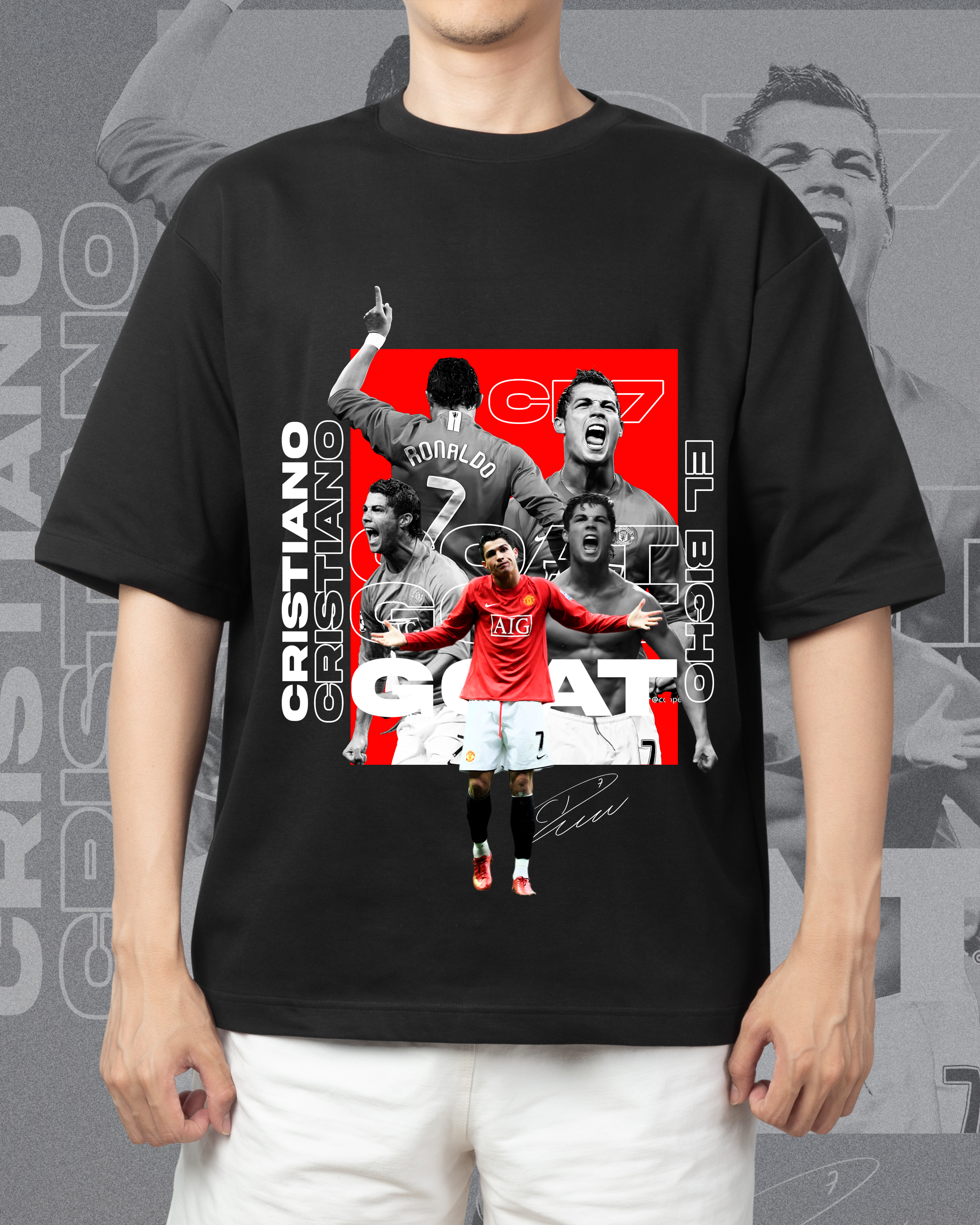 RONALDO OVERSIZE T-SHIRT