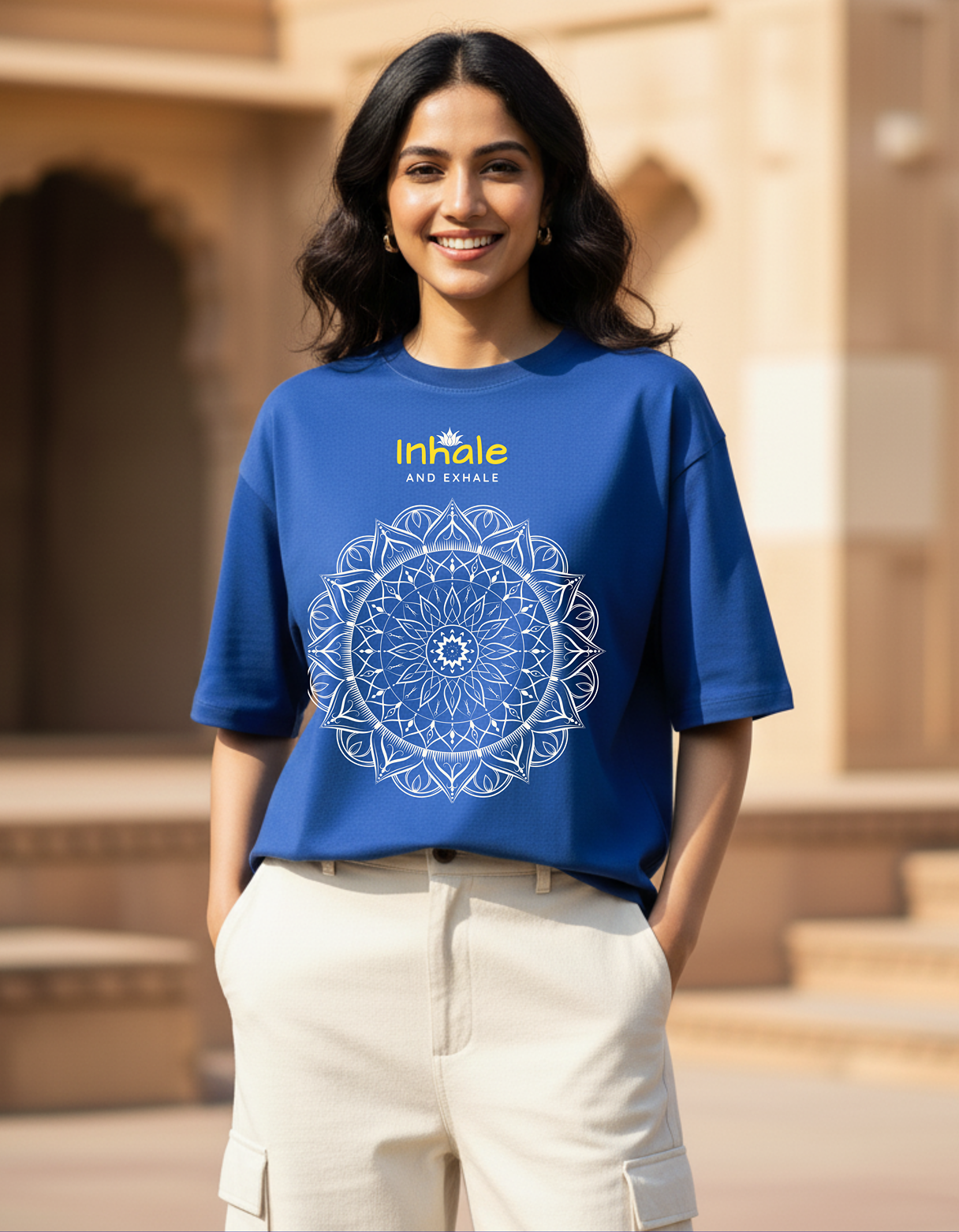 INHALE OVERSIZE T-SHIRT