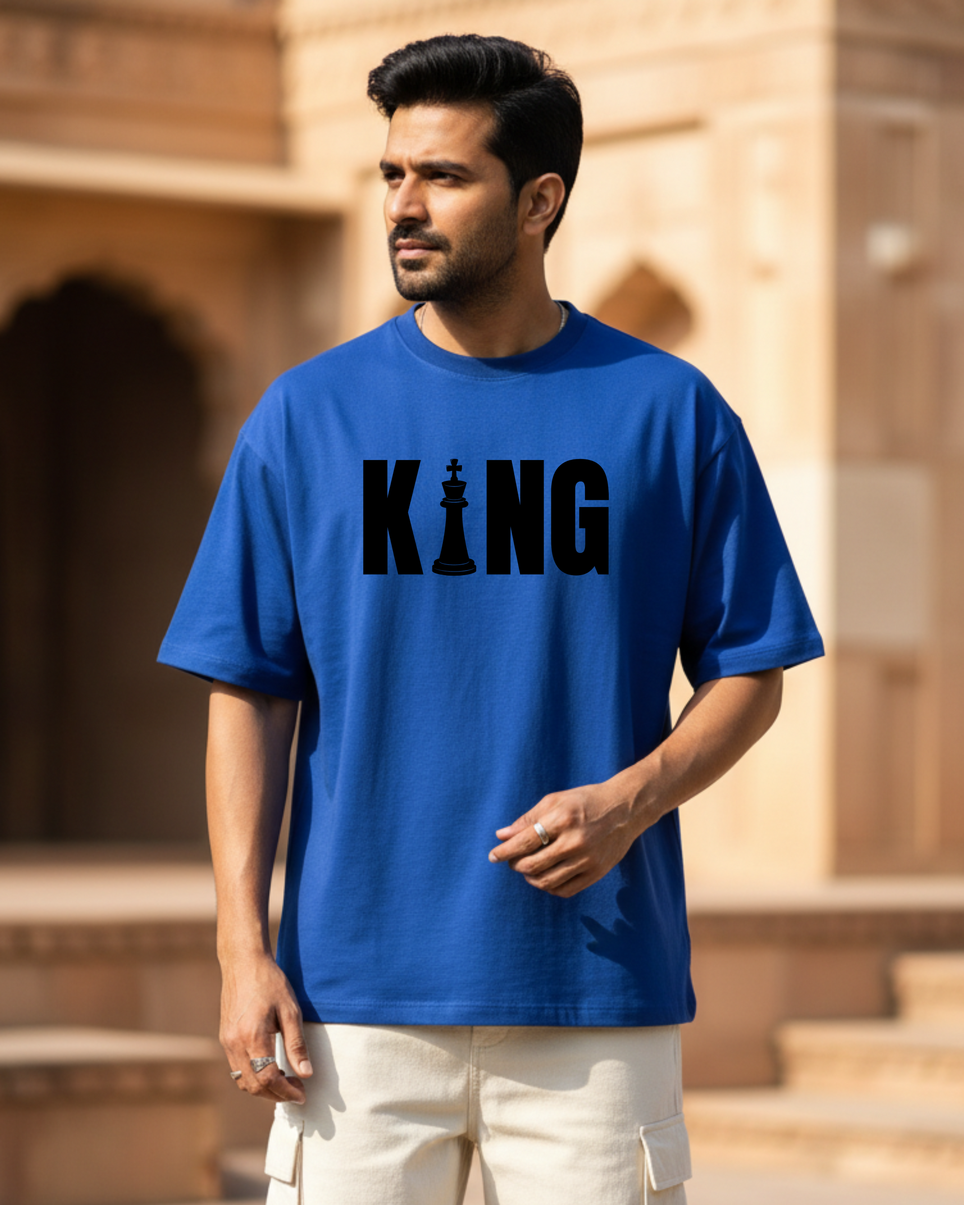 KING MINIMAL OVERSIZE T-SHIRT