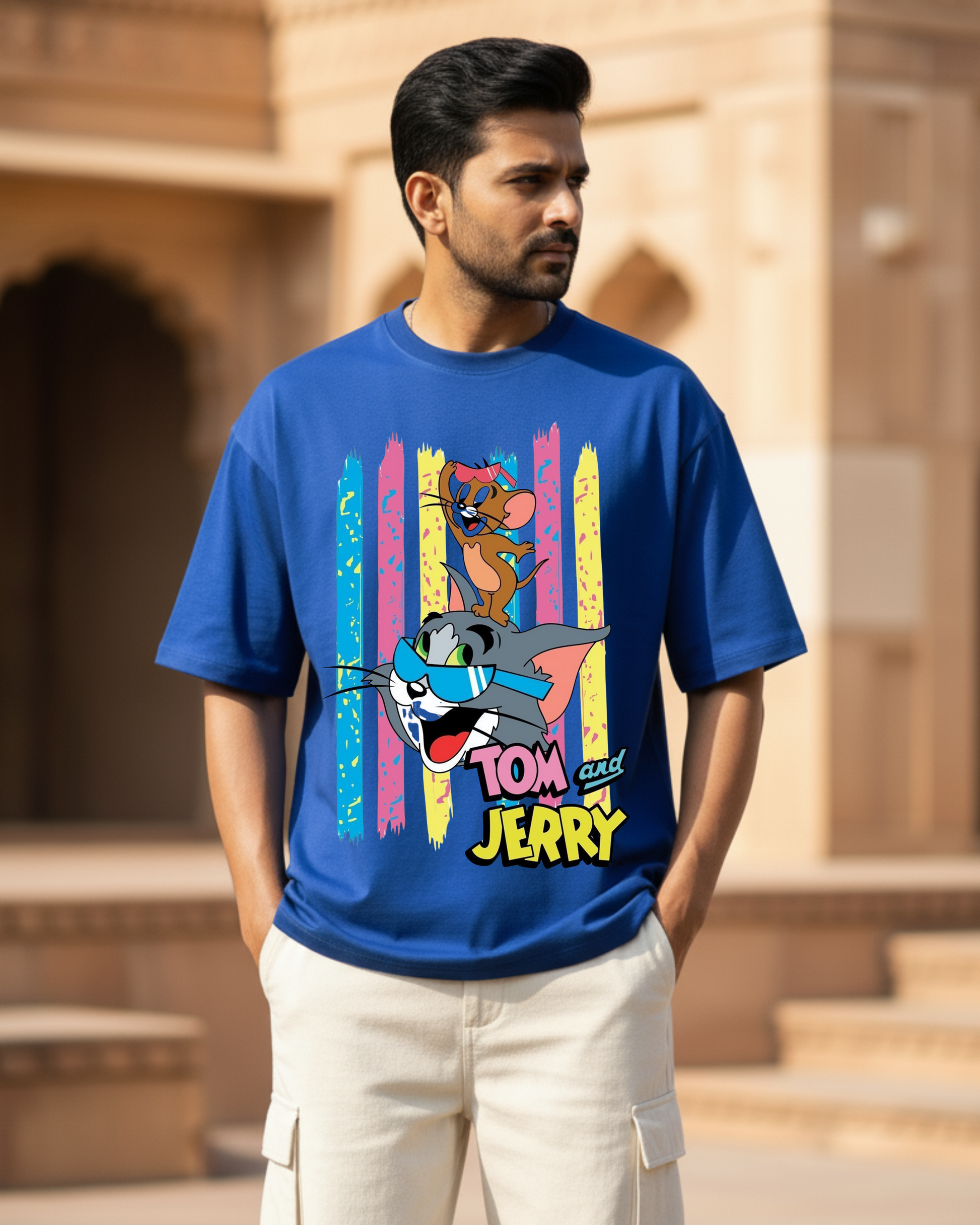 TOM & JERRY OVERSIZED T-SHIRT