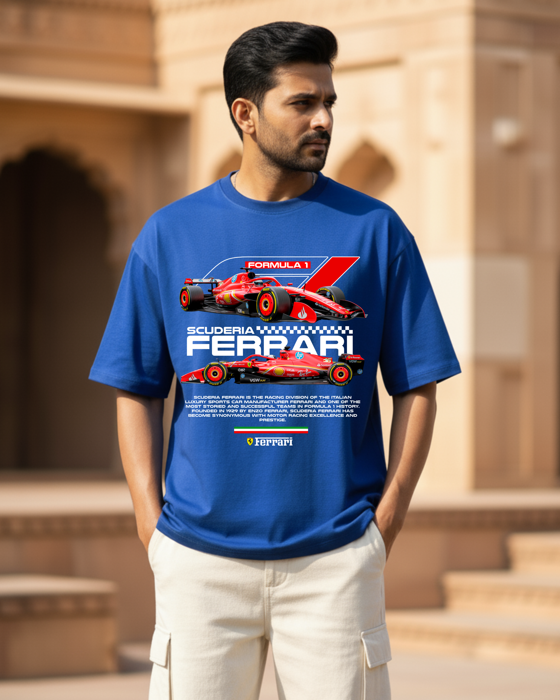 SCUDERIA FERRARI OVERSIZE T-SHIRT