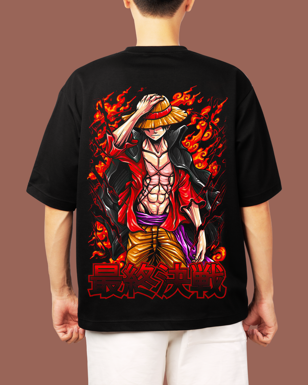 TANJIRO - BLACK OVERSIZE T-SHIRT