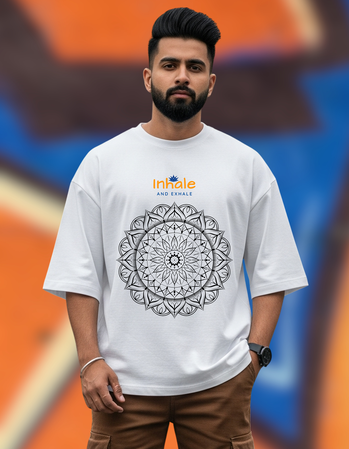 INHALE OVERSIZE T-SHIRT