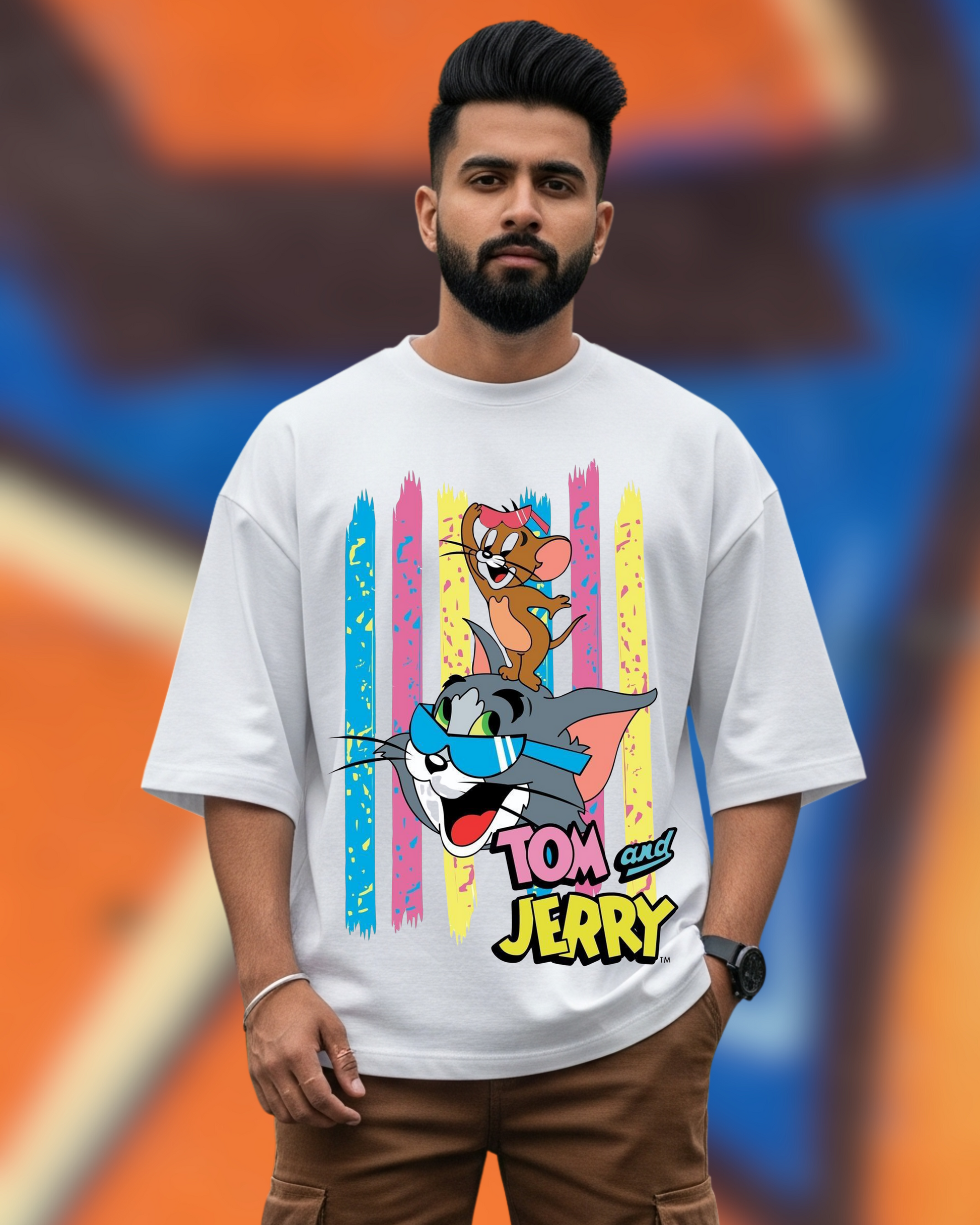 TOM & JERRY OVERSIZED T-SHIRT