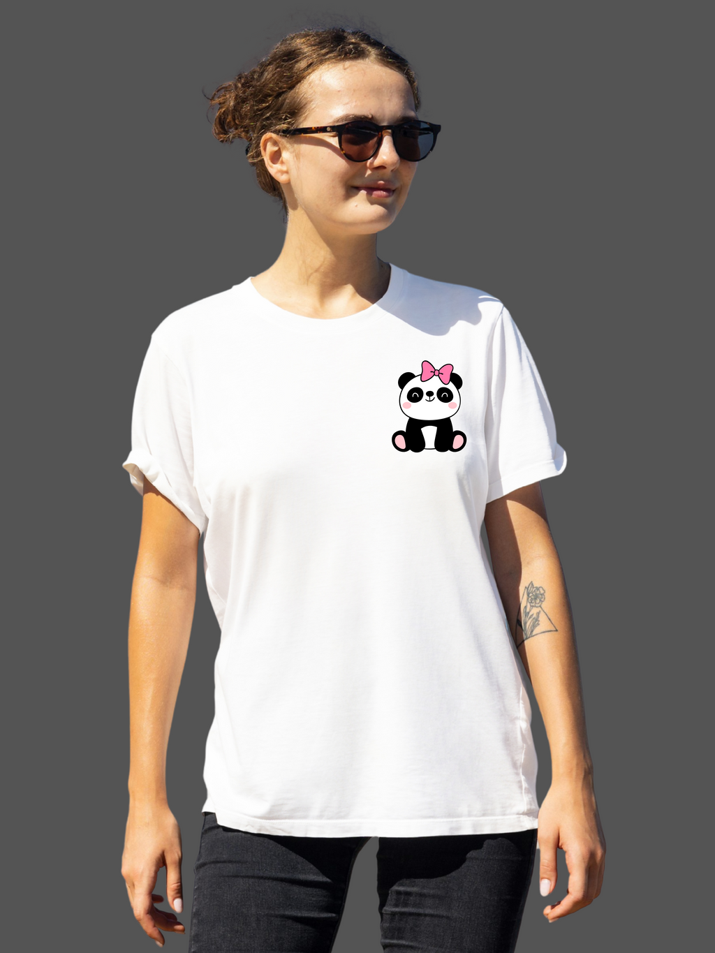 PANDA MINIMAL REGULAR T-SHIRT