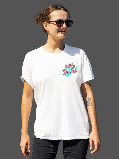 90S BABE MINIMAL REGULAR T-SHIRT