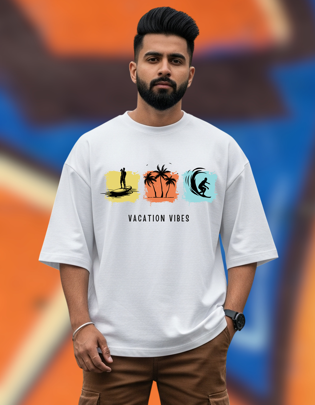 VACATION VIBES OVERSIZED T-SHIRT