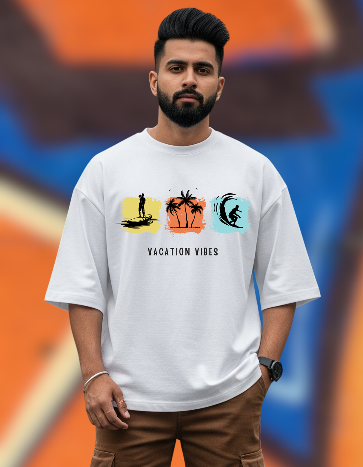 VACATION VIBES OVERSIZED T-SHIRT